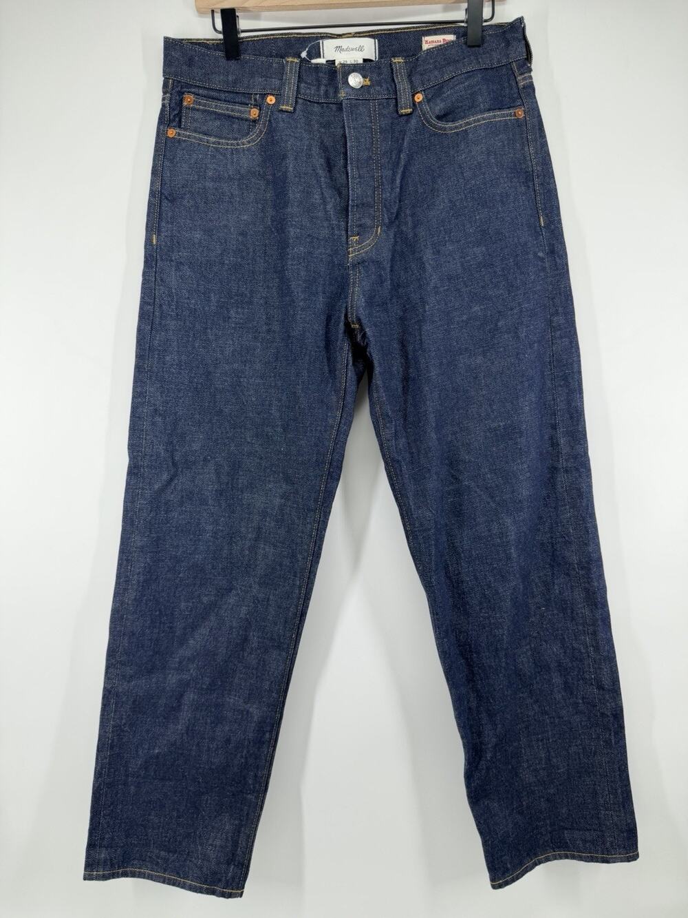 Madewell Kaihara Denim 1991 Straight-Leg Japan Selvedge Jean Mens 29x30 NWT